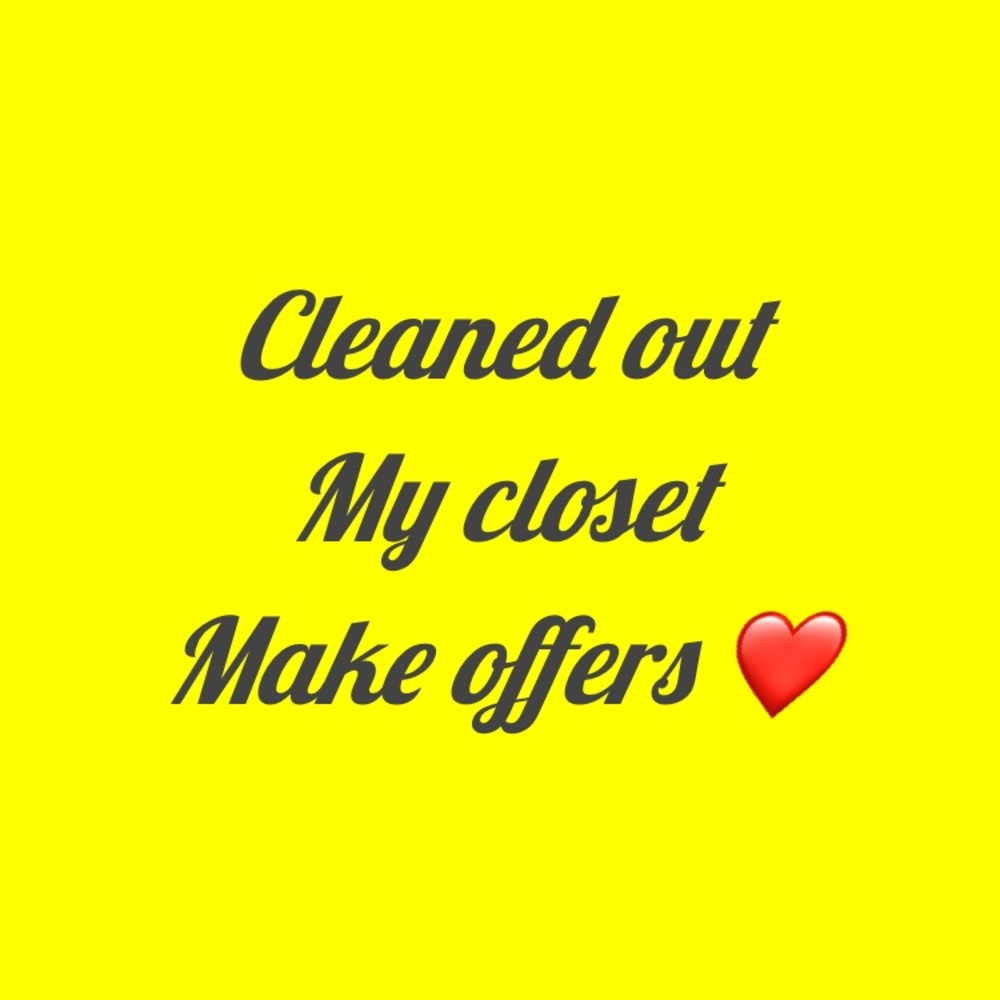 Cleaned closet